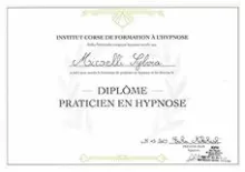 Diplôme de praticienne massage des 5 continents, Borgo, Sylvia Micaelli