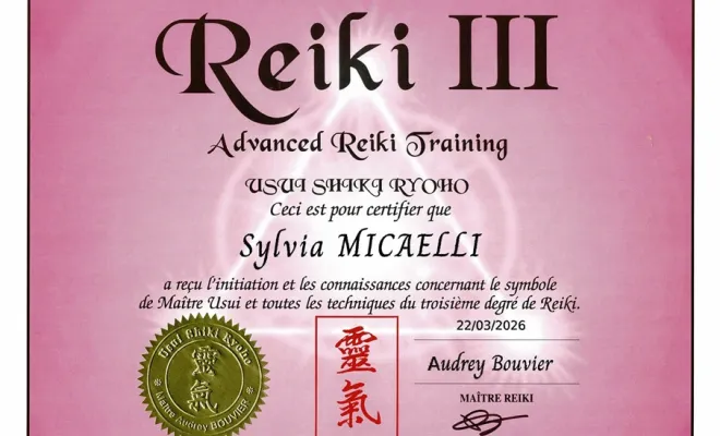 Reiki et soins énergétiques : votre chemin vers l’harmonie, Borgo, Sylvia Micaelli
